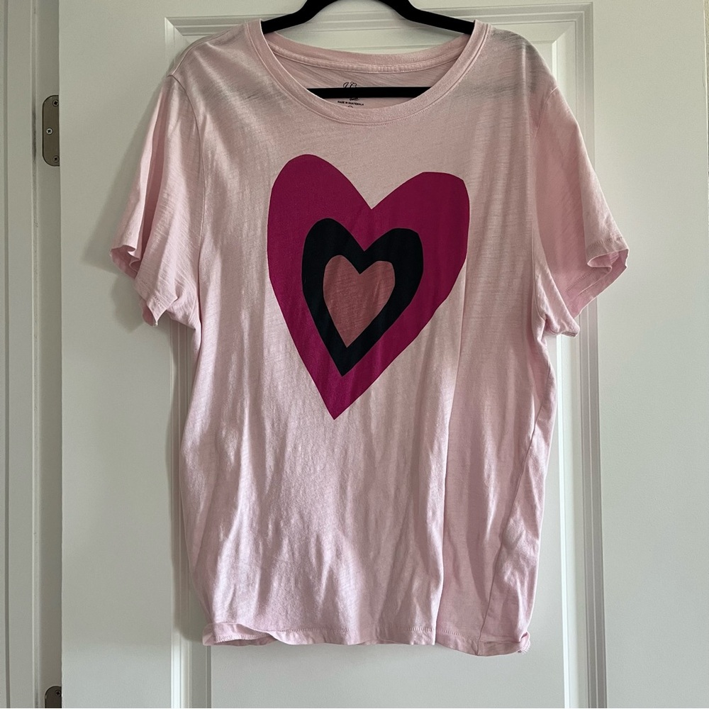 JCrew Heart Tee